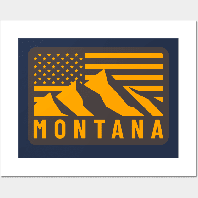 Montana Wall Art by BodinStreet